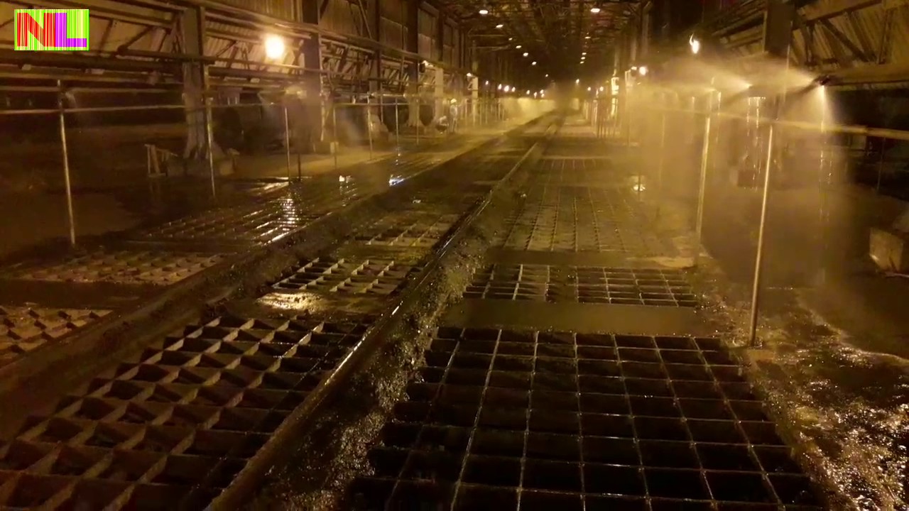 Track Hopper water Sprinkler system in Indian Thermal power plant YouTube