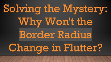 Solving the Mystery: Why Won