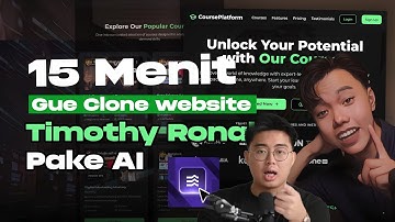 Chat GPT Lewat..!! AI Ini Bikin Website Keren dalam 15 Menit langsung ONLINE 🥴
