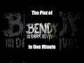 The plot of bendy and the dark revival in one minute