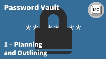 Password Vault Project (React Native) - 1 - Planning and Outlining