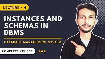 What is Schema and Instances in DBMS | Instances and Schema in Database | Coding Giant
