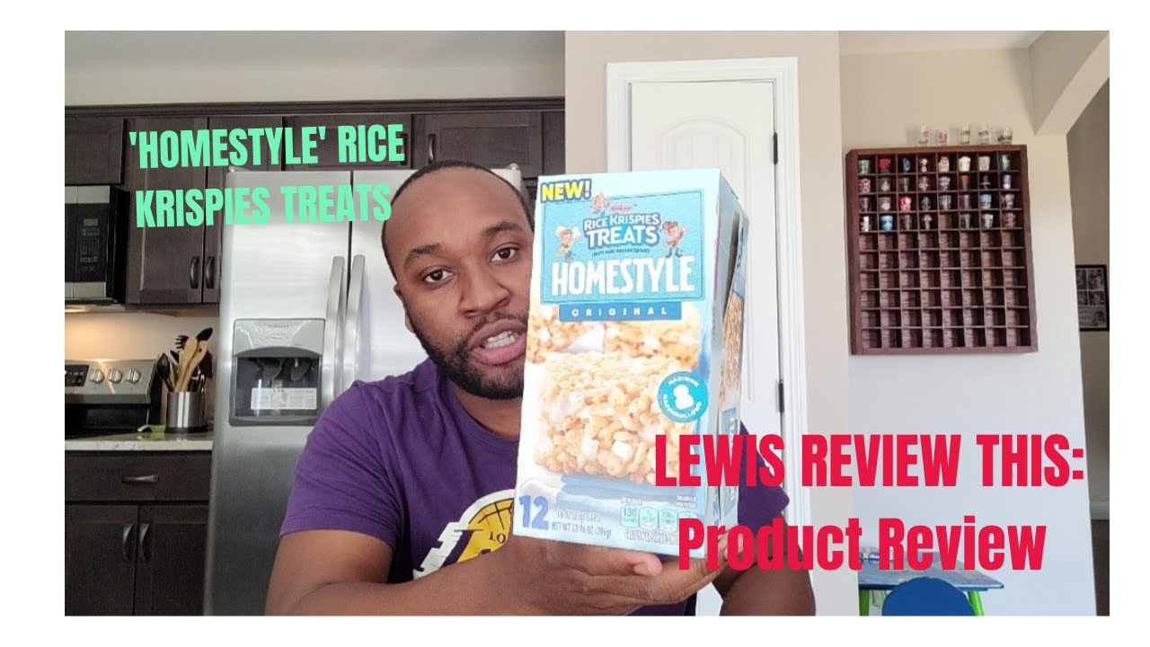Homestyle Original Rice Krispies Treat Review Youtube