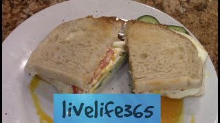 How to...Make a Killer Fried Egg, Cucumber & Tomato Sandwich