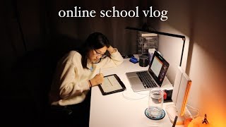 productive week of online school