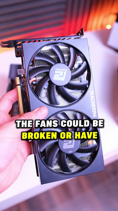 Fix GPU Fans Not Spinning: Step-by-Step Guide #shorts