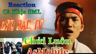 [Reaction Free Fire] Cảm Xúc Của Gao Bạc Và Cô Ngân Khi Phải RAP Cà Khịa As Mobile Và Các Streamer