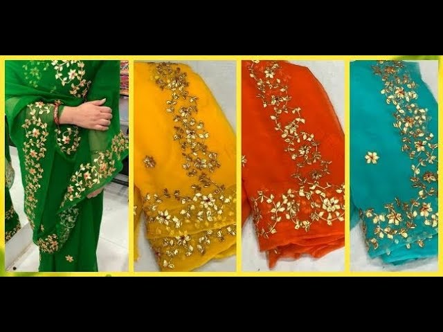 Top 145+ rajasthani gota patti saree online super hot