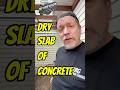 Dry Poured Concrete Slab - No premixing involved - Save $$$ & Back Pain – Quick Easy & Affordable!