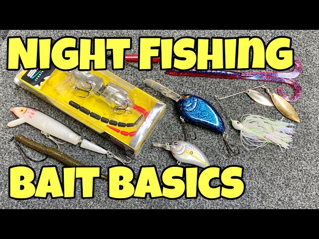 5 Good Night Bass Fishing Lures - Kraken Bass