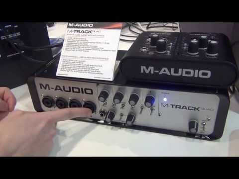 Musik Messe 2013 - M-Audio M-Track Quad