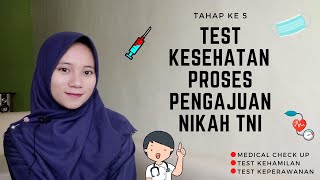 Test Kesehatan Pengajuan Nikah TNI (Tahap ke 5)