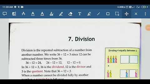 Class 4 Maths Exercise 7A DIVISION
