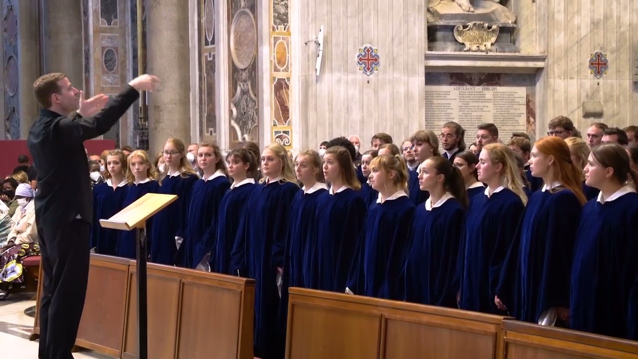 Watch Concordia Choir: Beautiful Savior in St. Peter's Basilica on YouTube Watch Concordia Choir: Beautiful Savior in St. Peter's Basilica on YouTube