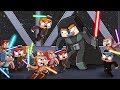 Death Star vs 1000 Minecraft Players! (Star Wars Fan Battle)