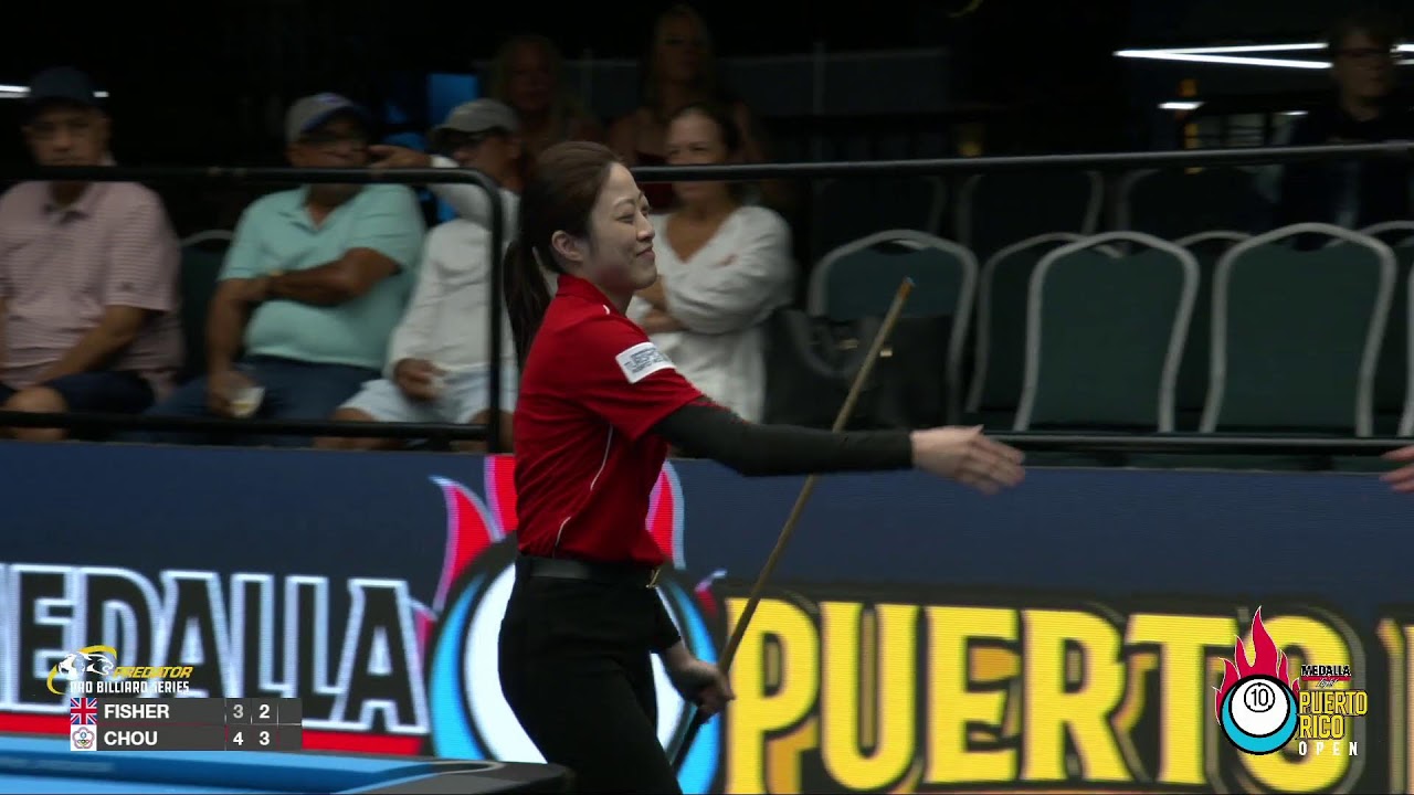 K. FISHER vs C. CHOU ▸ 2022 Medalla Light Puerto Rico Open