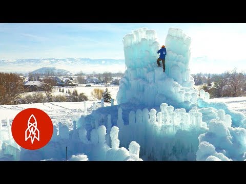 Video: New Hampshire Ice Castle je cool zimska atrakcija