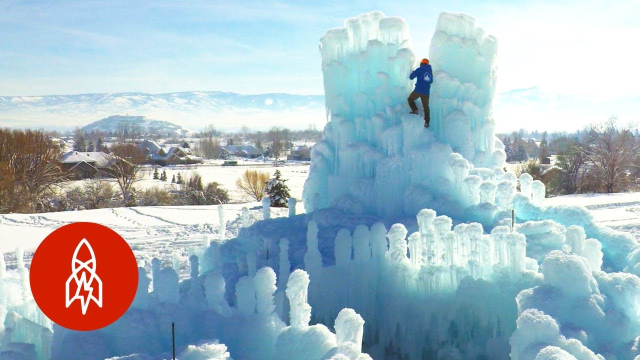 An Ice Castle Brings Magic Before Melting Away