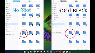 Deepin :#1 Access Administrator (root) folder deepin 15.11