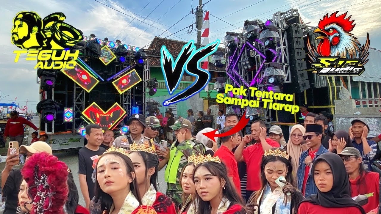 BATTLE SOUND !! Teguh Audio & SJF Audio Karnaval Brakas 2025