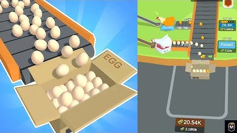 Idle Egg Factory Gameplay Walkthrough