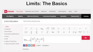 Limits: The Basics