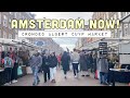 AMSTERDAM NOW! ft. Crowded Albert Cuyp Market | The Netherlands Walking Tour 2022 [4K ULTRA HD]
