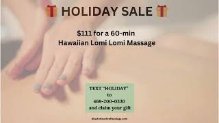 blissful touch body reflexology holiday sale season