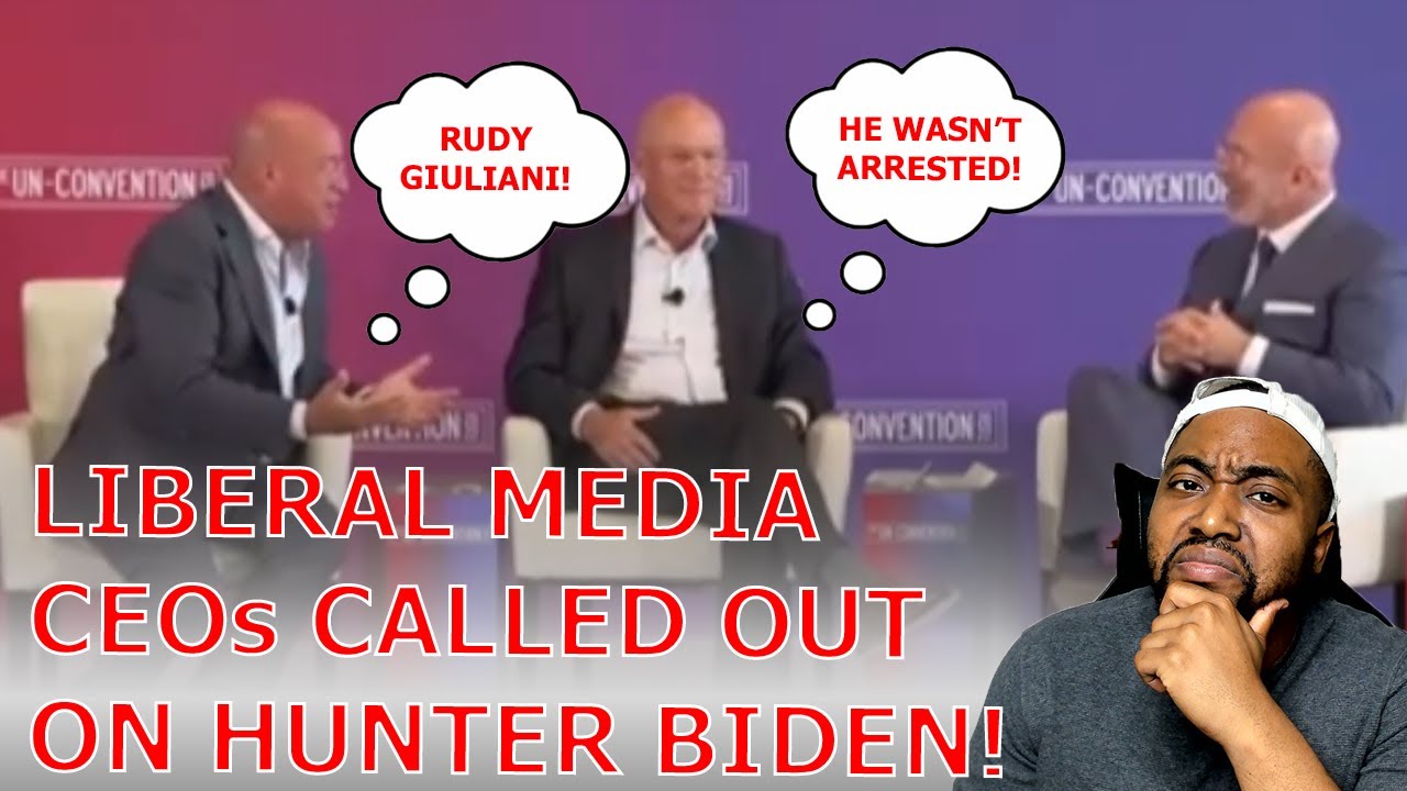 CNN & MSNBC CEOs CALLED OUT & CONFRONTED To Their Faces On Refusing To Cover The Hunter Biden Story