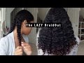 The Lazy Braid Out | ft As I Am Naturally