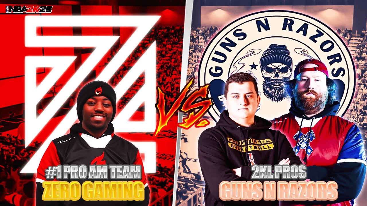 #1 PRO AM TEAM ZERO GAMING VS 2KL PROS GNR $1000 TOURNEY FINALS - YouTube