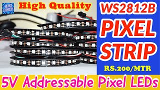 Best Quality WS2812B NeoPixels LED Strip Light in India  Non-Waterproof RGB 300 LEDs Per Roll