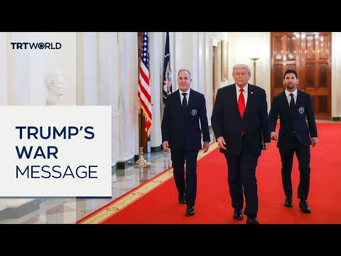 Trump administration sends contradictory messages on war motive