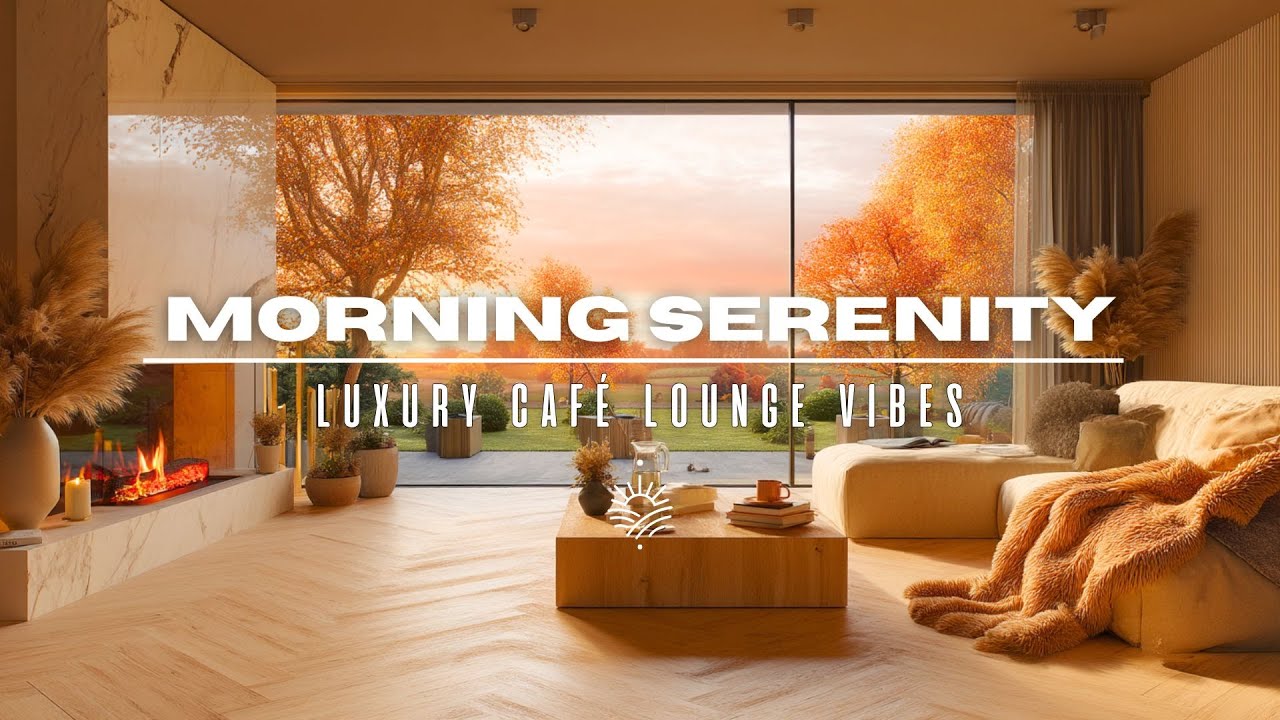 Morning Serenity ☀️ | Chillout Lounge Playlist 2025 | Luxury Café Harmony