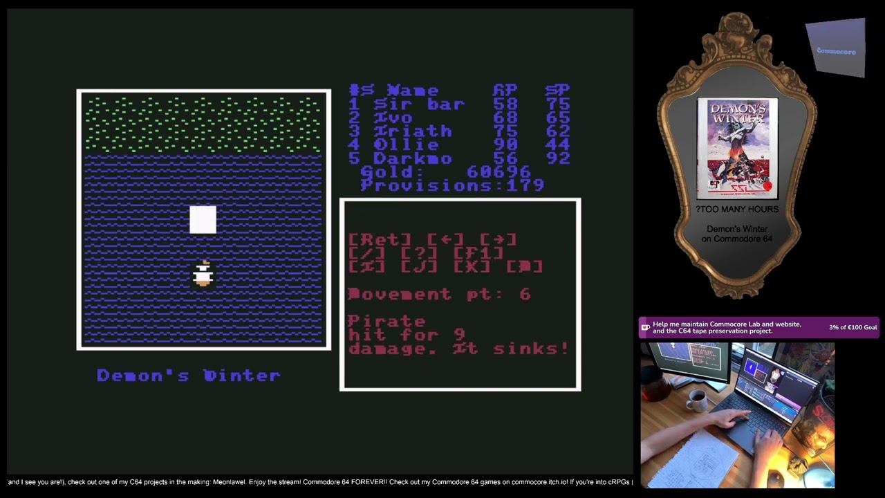Demon's Winter for Commodore 64 - Part 26 - The Puzzling Bell