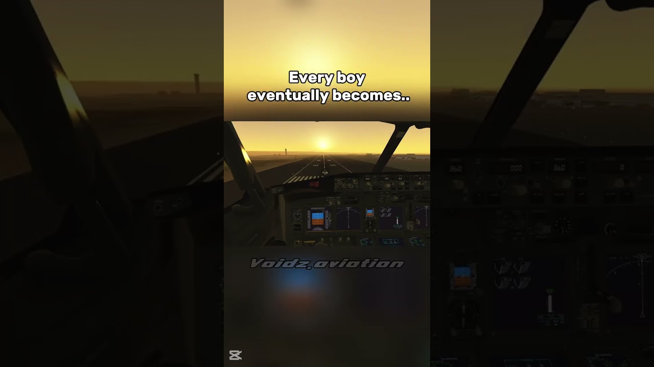 Every boy becomes a man. 