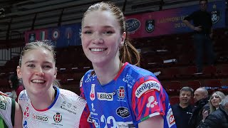 MARINA MARKOVA, First Match in Italy in Novara - Vallefoglia | Lega Volley Femminile