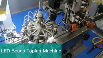 Wecon LED Beads Taping Machine Application