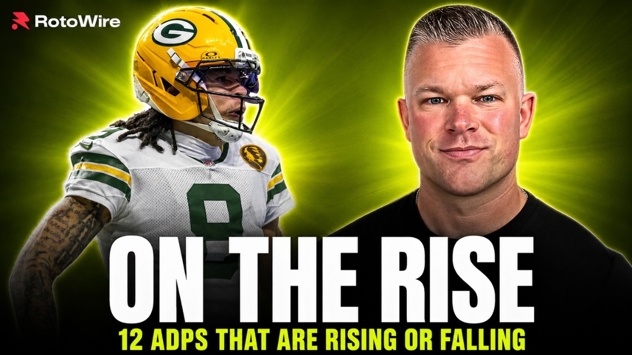 12 ADP Risers & Fallers: Biggest Draft Takeaways (Fantasy Football) artwork