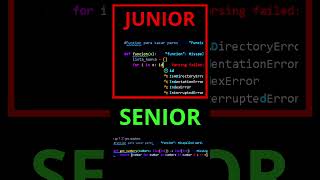 La diferencia REAL entre un código Junior y un Senior en Python 🤯