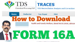 How to Download Form 16A from TRACES | How to Digitally Sign Form 16A | TRACES | SVJ Academy