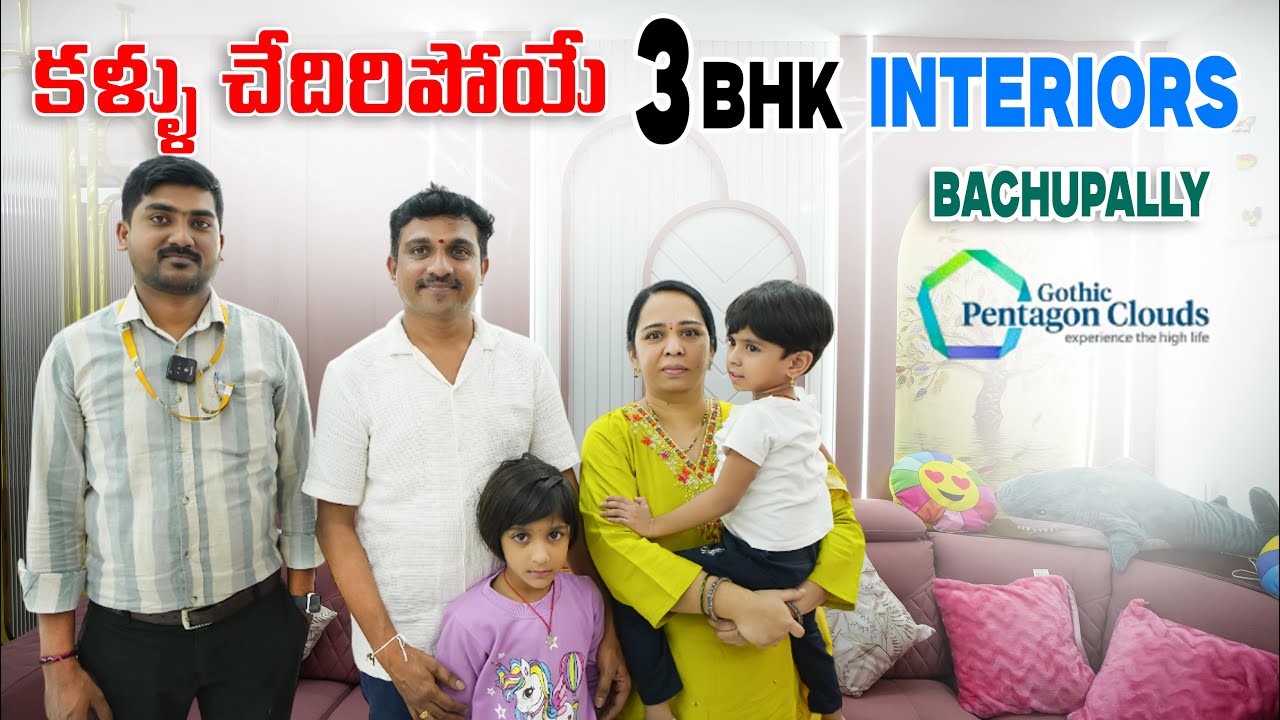 ✨Stylish Fully Furnished 3BHK Modular Interiors I Gothic Pentagon | #homedesign #viralvideo