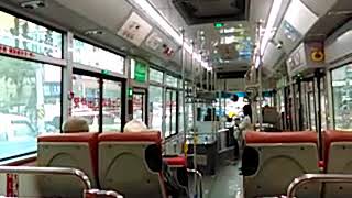 701往捷運西門站路線公車搭乘記錄與實況攝影(20180928)捷運府中站(府中路)→捷運西門站