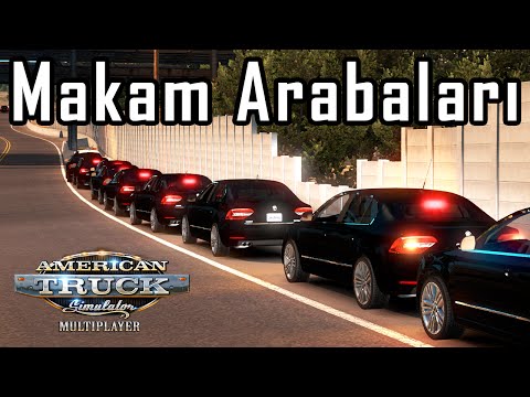 Yılın Otomobili Skoda SuperB Konvoyu! - American Truck Simulator Multiplayer