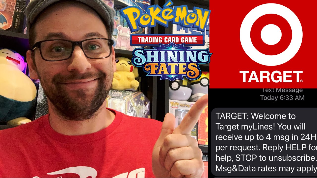 BUYING POKEMON CARDS FROM TARGET (Shining Fates Opening)