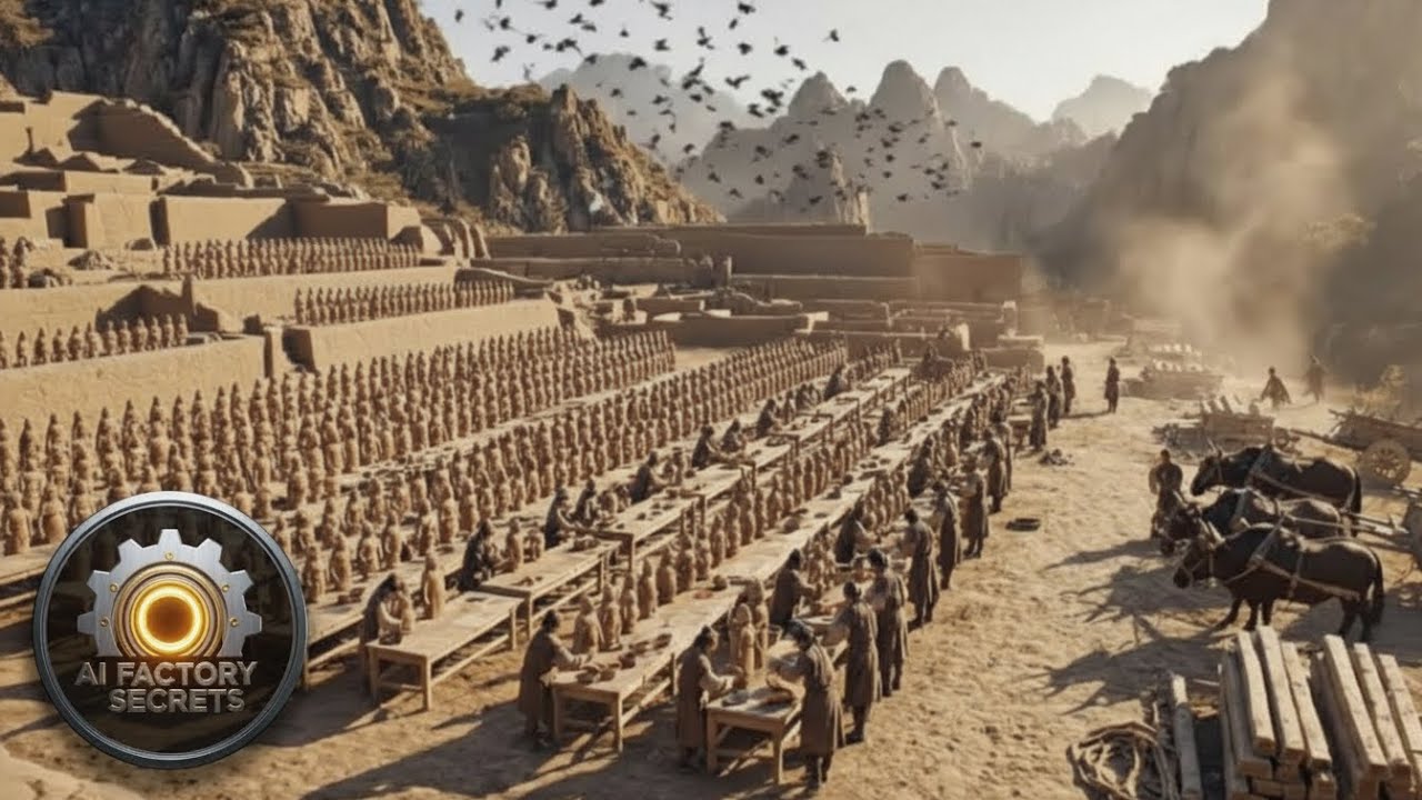 Древний процесс строительства мавзолея Цинь Шихуана