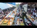 LARGEST FLOATING MARKET IN THAILAND- DAMNOEN SADUAK FLOATING MARKET, THAILAND