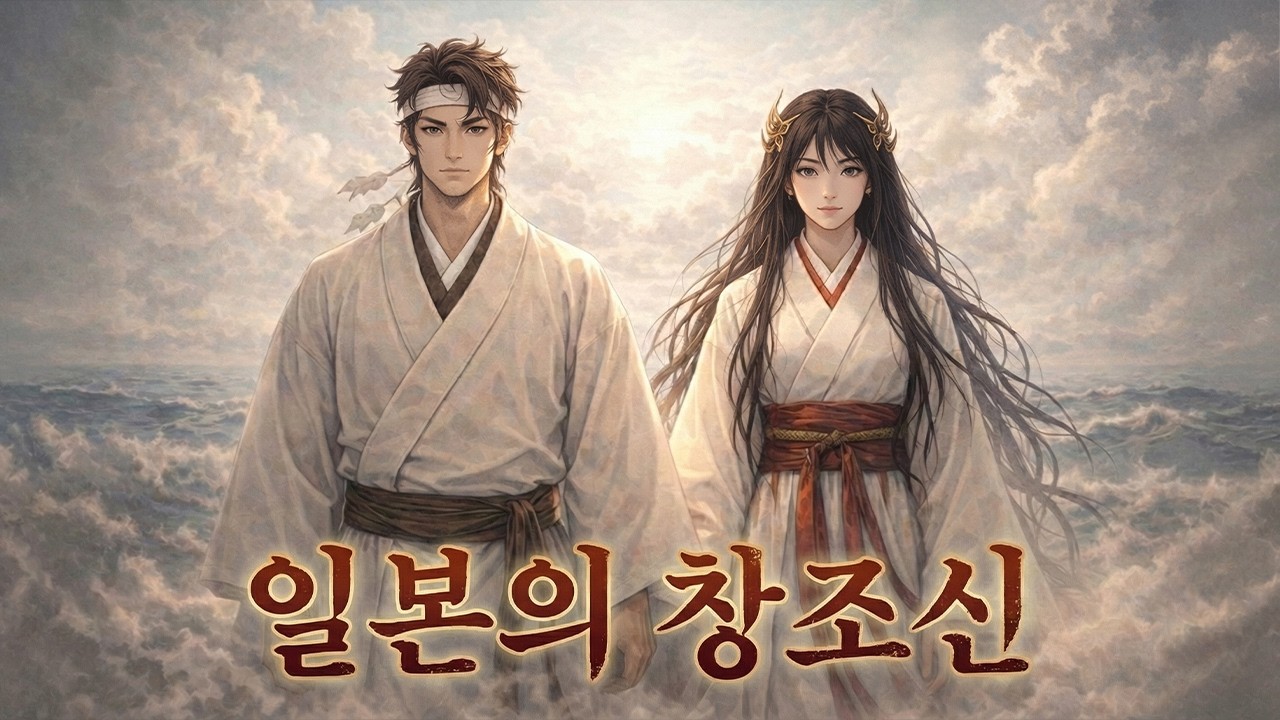 열도의 탄생, 이자나기와 이자나미 | 일본신화