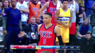 Russell Westbrook&#39;s 42nd Triple Double. Breaks Oscar Robertson&#39;s Record!!