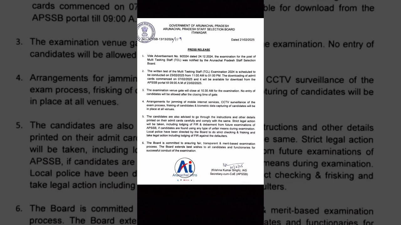 apssb latest updates